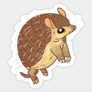 Screaming hairy armadillo solo 04 Sticker